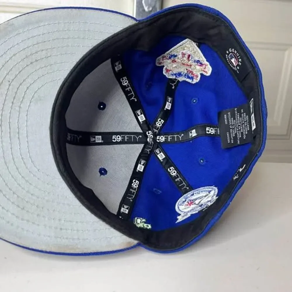 New Era embroidered blue